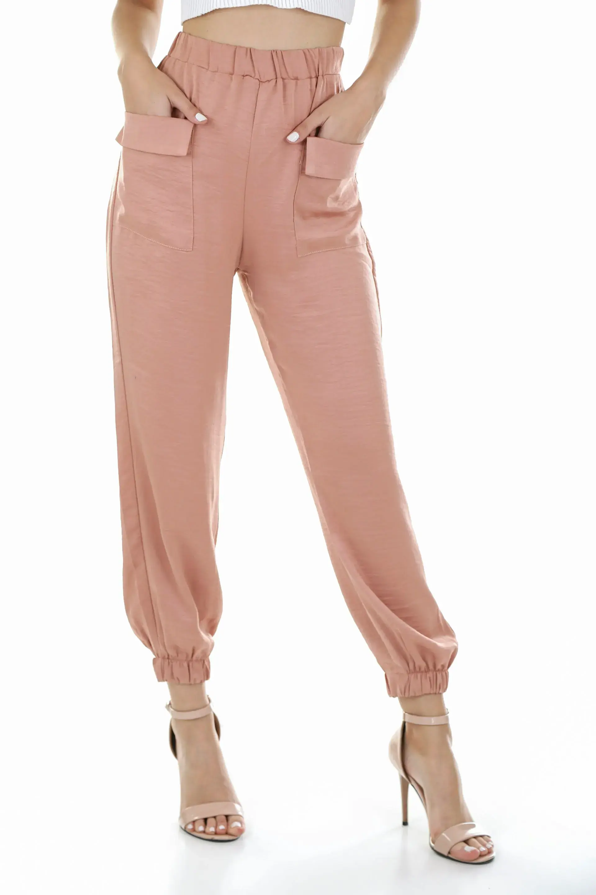 Pair of soft jersey joggers — stock illustration for joggers